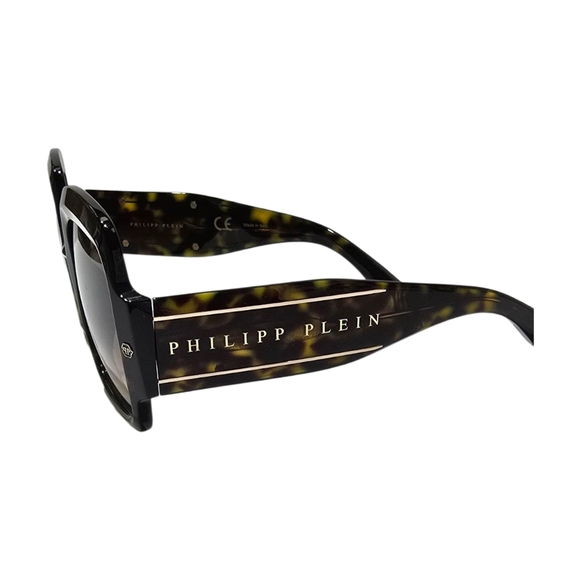 Stylish Tortoise Shell Sunglasses PHILIPP PLEIN - Picture 3 of 6